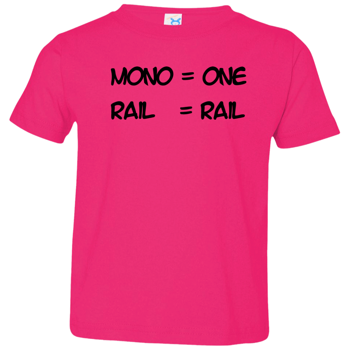 T-Shirts Hot Pink / 2T Mono Toddler Premium T-Shirt