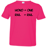 T-Shirts Hot Pink / 2T Mono Toddler Premium T-Shirt