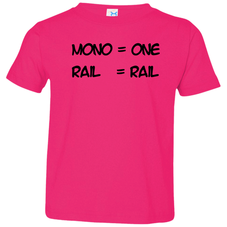 T-Shirts Hot Pink / 2T Mono Toddler Premium T-Shirt