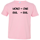 T-Shirts Pink / 2T Mono Toddler Premium T-Shirt