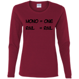 T-Shirts Cardinal / S Mono Women's Long Sleeve T-Shirt