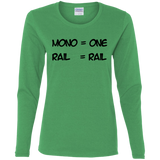 T-Shirts Irish Green / S Mono Women's Long Sleeve T-Shirt