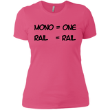 T-Shirts Hot Pink / X-Small Mono Women's Premium T-Shirt