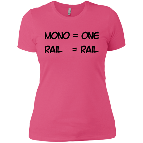 T-Shirts Hot Pink / X-Small Mono Women's Premium T-Shirt