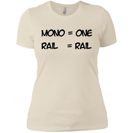 T-Shirts Ivory/ / X-Small Mono Women's Premium T-Shirt