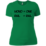 T-Shirts Kelly Green / X-Small Mono Women's Premium T-Shirt