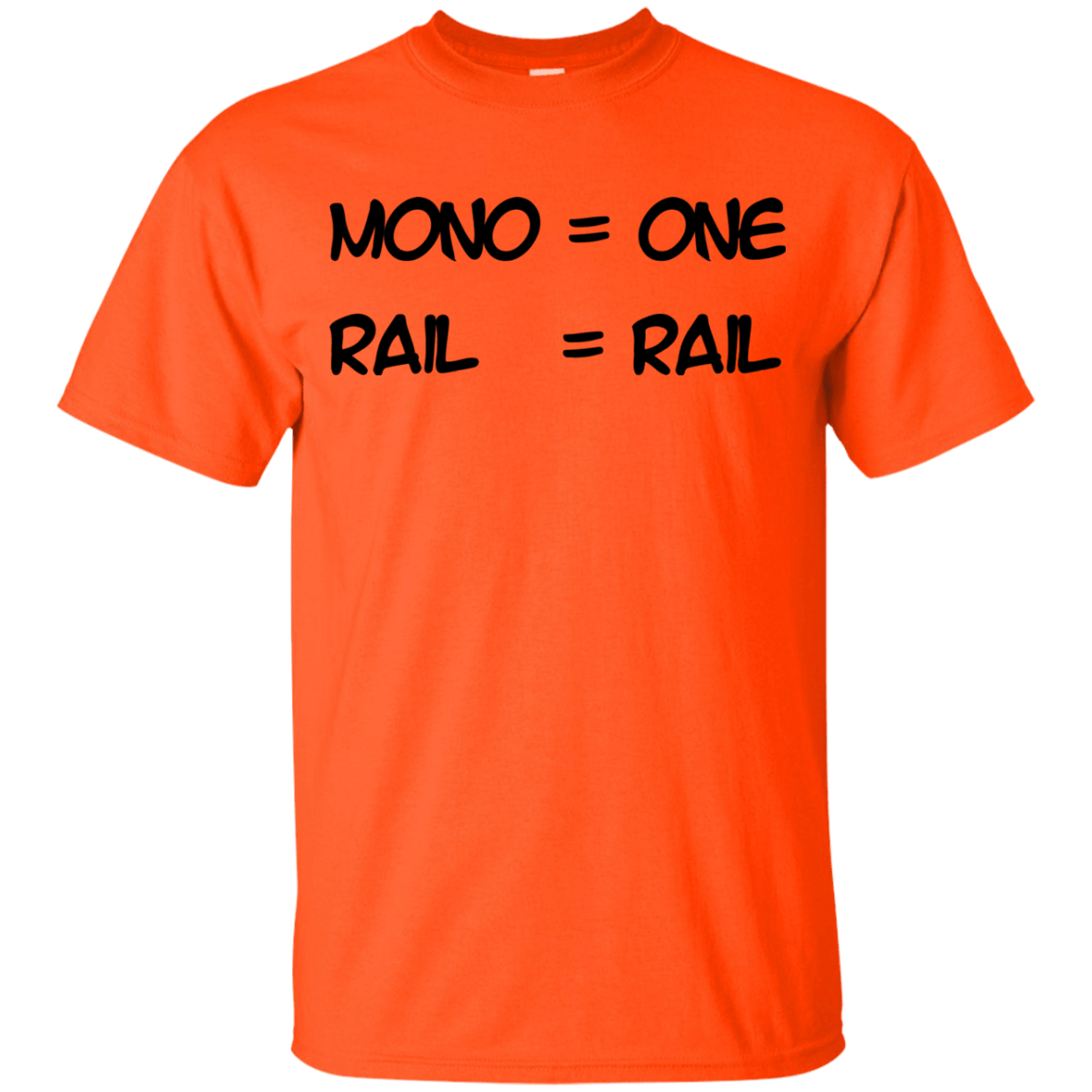 T-Shirts Orange / YXS Mono Youth T-Shirt