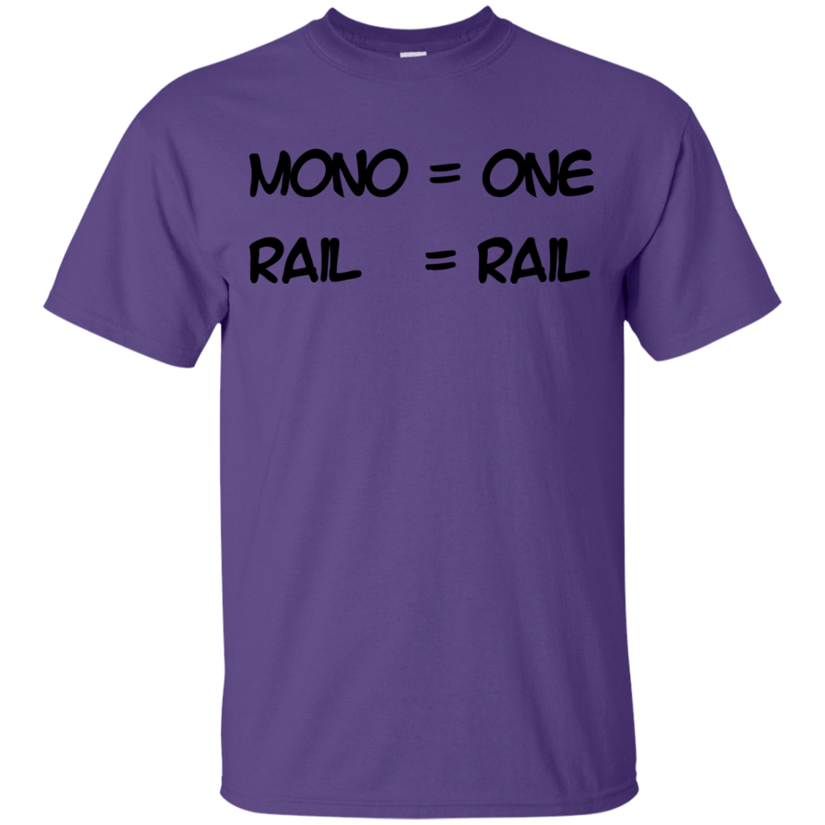 T-Shirts Purple / YXS Mono Youth T-Shirt