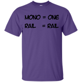 T-Shirts Purple / YXS Mono Youth T-Shirt