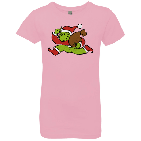 T-Shirts Light Pink / YXS Monopoly Grinch Girls Premium T-Shirt