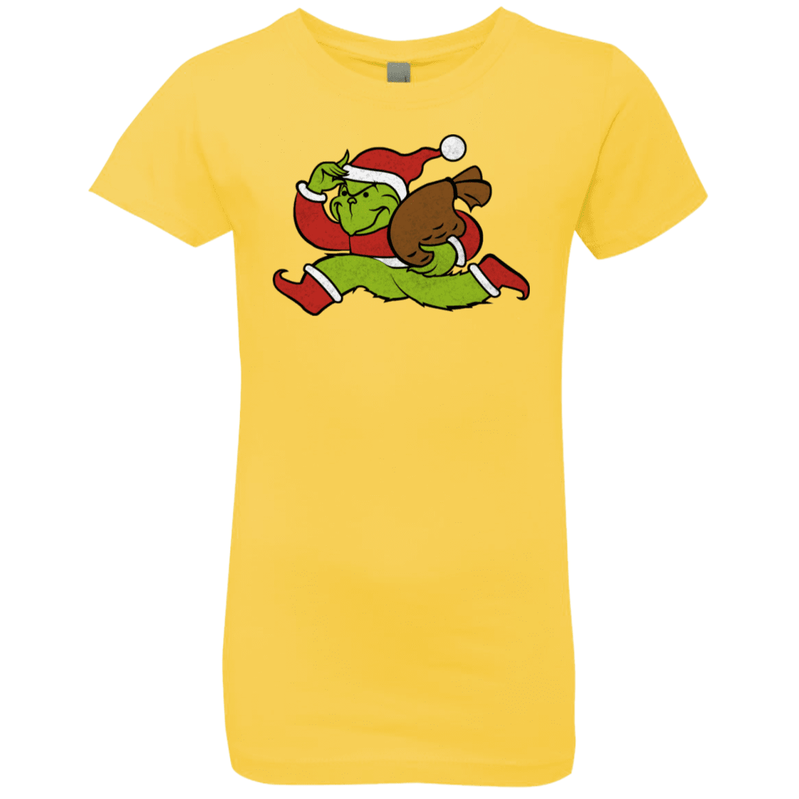 T-Shirts Vibrant Yellow / YXS Monopoly Grinch Girls Premium T-Shirt