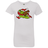 T-Shirts White / YXS Monopoly Grinch Girls Premium T-Shirt