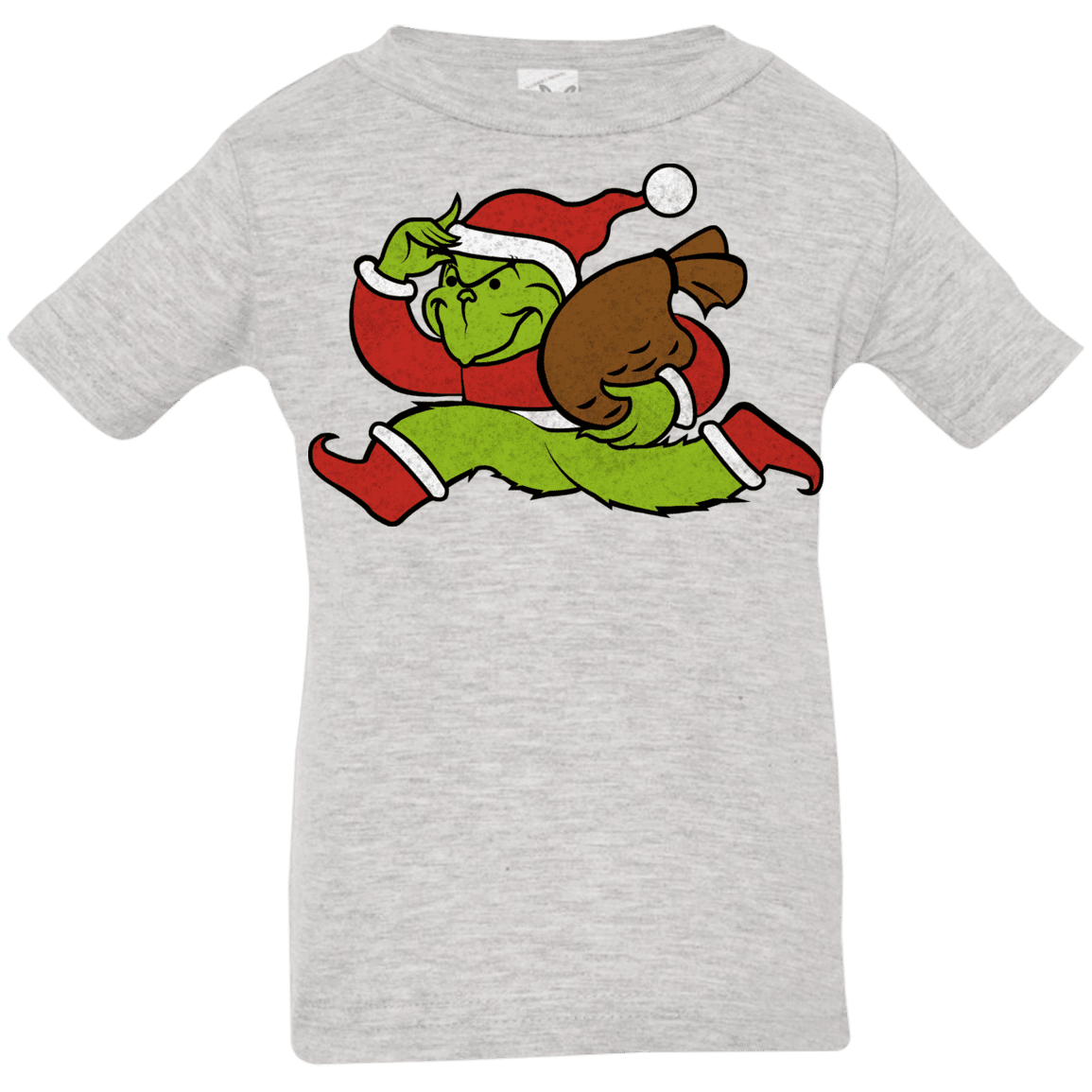 T-Shirts Heather Grey / 6 Months Monopoly Grinch Infant Premium T-Shirt