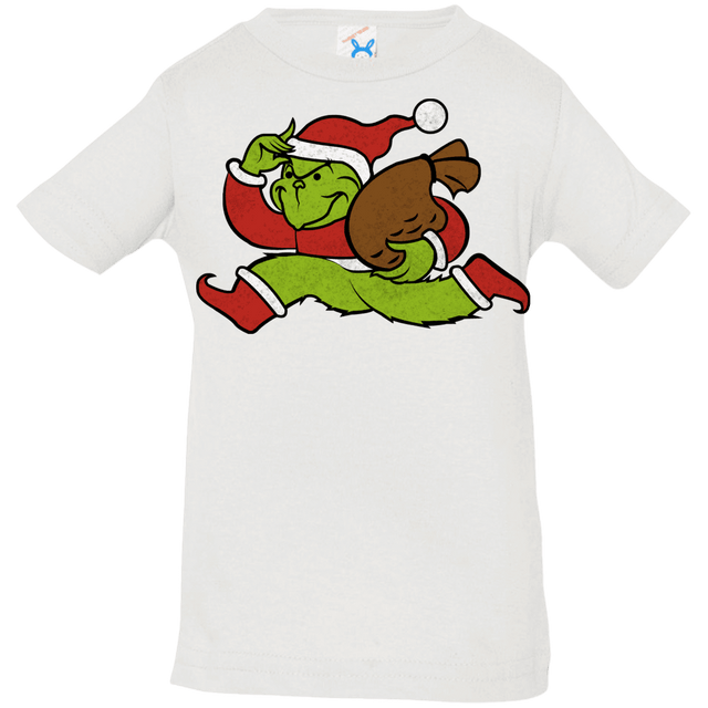 T-Shirts White / 6 Months Monopoly Grinch Infant Premium T-Shirt