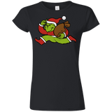 T-Shirts Black / S Monopoly Grinch Junior Slimmer-Fit T-Shirt