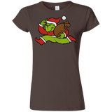 T-Shirts Dark Chocolate / S Monopoly Grinch Junior Slimmer-Fit T-Shirt