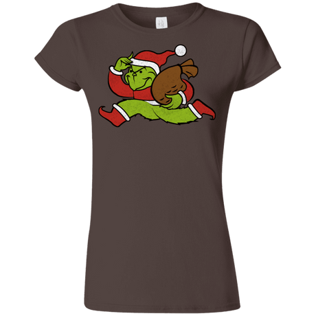 T-Shirts Dark Chocolate / S Monopoly Grinch Junior Slimmer-Fit T-Shirt