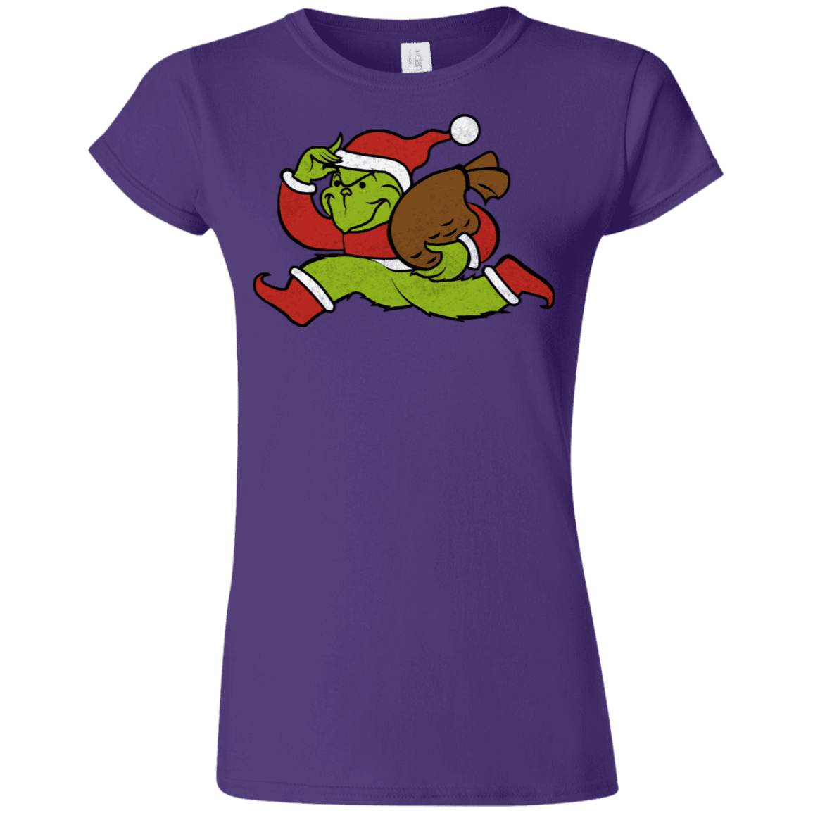 T-Shirts Purple / S Monopoly Grinch Junior Slimmer-Fit T-Shirt