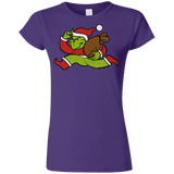 T-Shirts Purple / S Monopoly Grinch Junior Slimmer-Fit T-Shirt