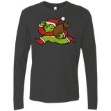 T-Shirts Heavy Metal / S Monopoly Grinch Men's Premium Long Sleeve