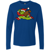 T-Shirts Royal / S Monopoly Grinch Men's Premium Long Sleeve