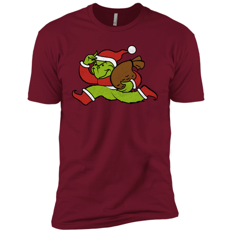 T-Shirts Cardinal / X-Small Monopoly Grinch Men's Premium T-Shirt
