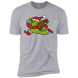 T-Shirts Heather Grey / X-Small Monopoly Grinch Men's Premium T-Shirt