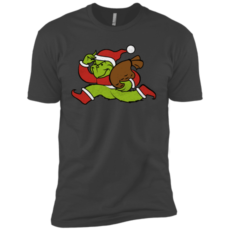T-Shirts Heavy Metal / X-Small Monopoly Grinch Men's Premium T-Shirt