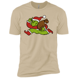 T-Shirts Sand / X-Small Monopoly Grinch Men's Premium T-Shirt