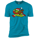 T-Shirts Turquoise / X-Small Monopoly Grinch Men's Premium T-Shirt