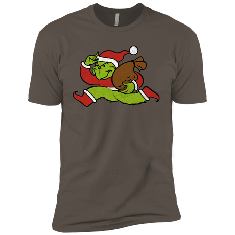 T-Shirts Warm Grey / X-Small Monopoly Grinch Men's Premium T-Shirt