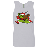 T-Shirts Heather Grey / S Monopoly Grinch Men's Premium Tank Top