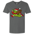 T-Shirts Heavy Metal / X-Small Monopoly Grinch Men's Premium V-Neck