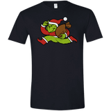 T-Shirts Black / X-Small Monopoly Grinch Men's Semi-Fitted Softstyle