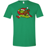 T-Shirts Heather Irish Green / S Monopoly Grinch Men's Semi-Fitted Softstyle