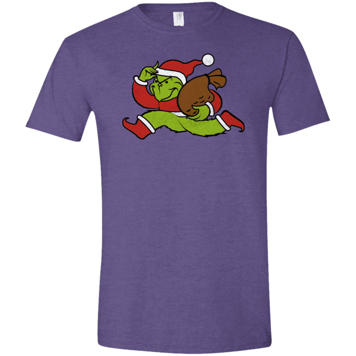 T-Shirts Heather Purple / S Monopoly Grinch Men's Semi-Fitted Softstyle