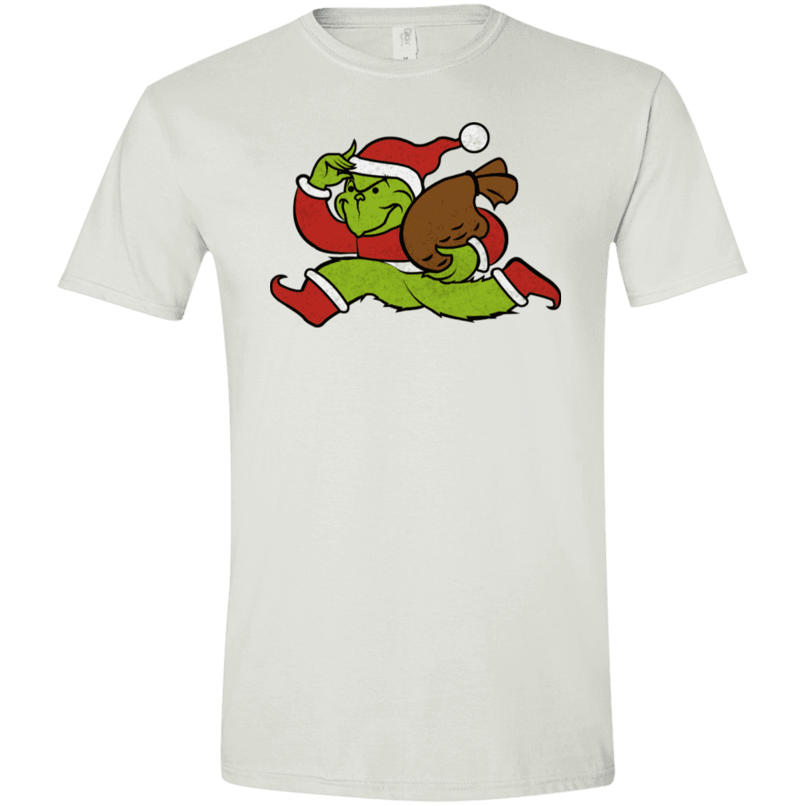 T-Shirts White / X-Small Monopoly Grinch Men's Semi-Fitted Softstyle
