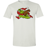 T-Shirts White / X-Small Monopoly Grinch Men's Semi-Fitted Softstyle