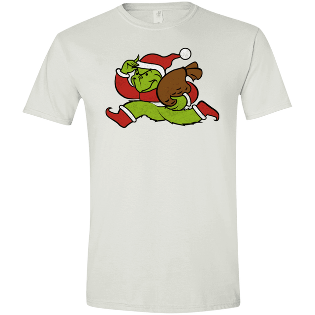 T-Shirts White / X-Small Monopoly Grinch Men's Semi-Fitted Softstyle