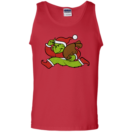 T-Shirts Red / S Monopoly Grinch Men's Tank Top