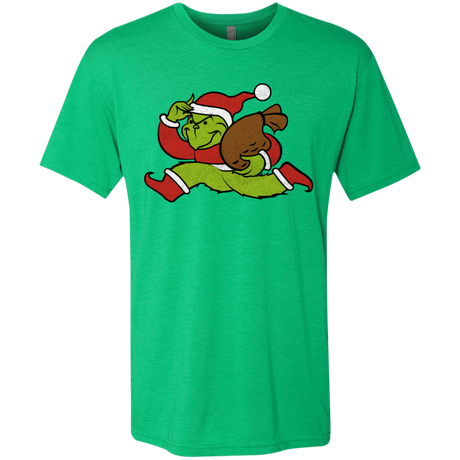T-Shirts Envy / S Monopoly Grinch Men's Triblend T-Shirt