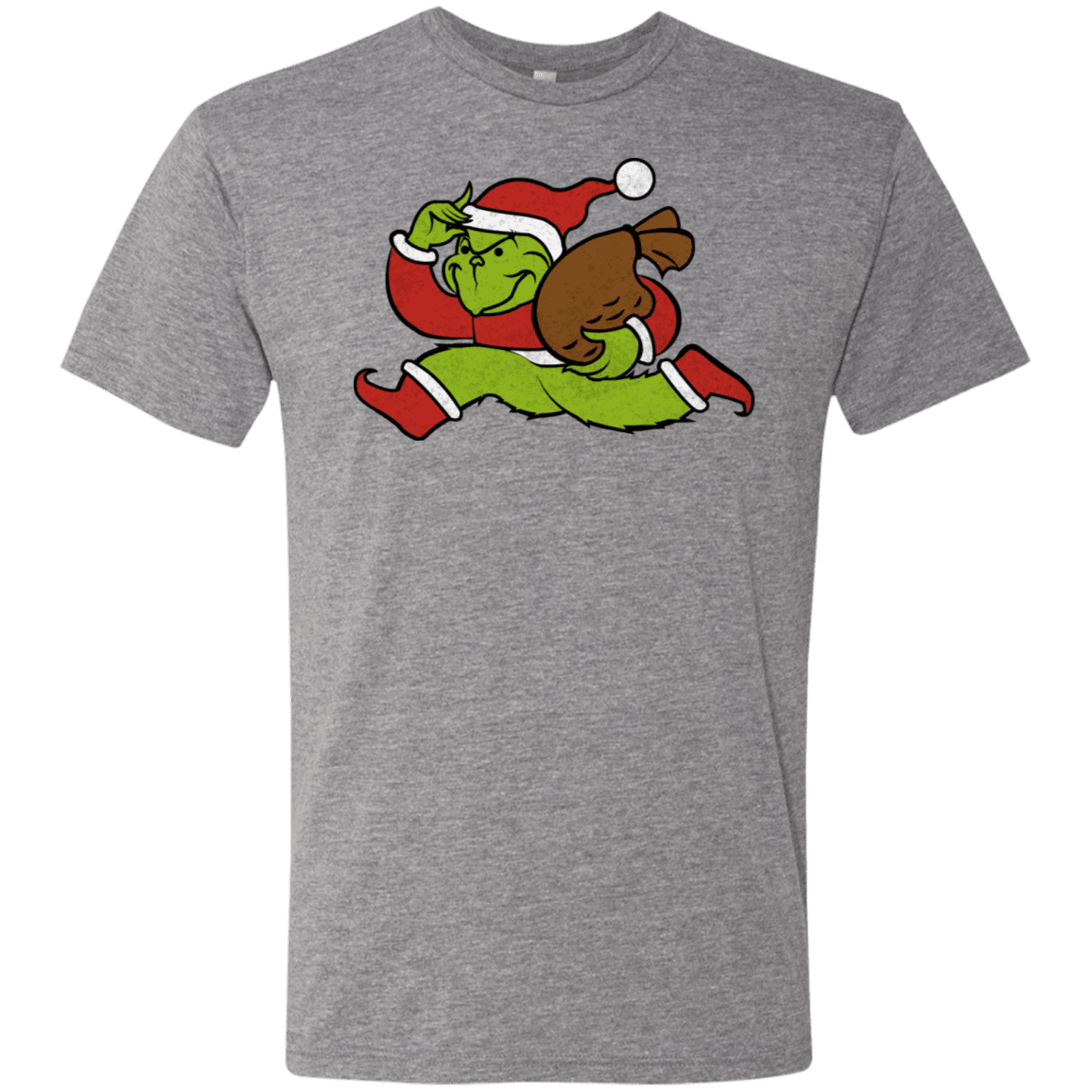 T-Shirts Premium Heather / S Monopoly Grinch Men's Triblend T-Shirt