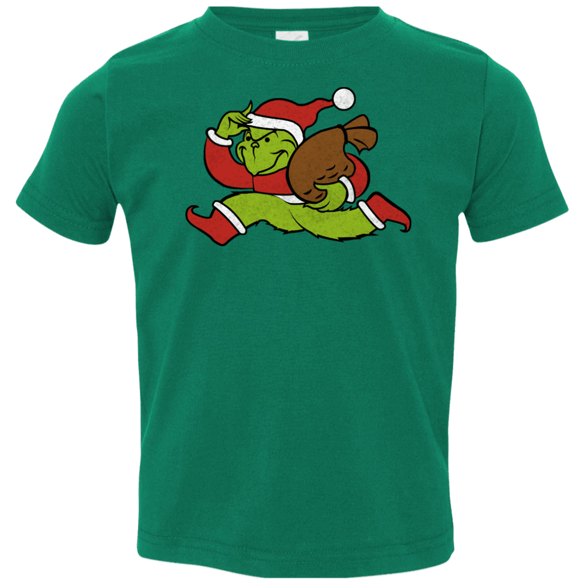 T-Shirts Kelly / 2T Monopoly Grinch Toddler Premium T-Shirt