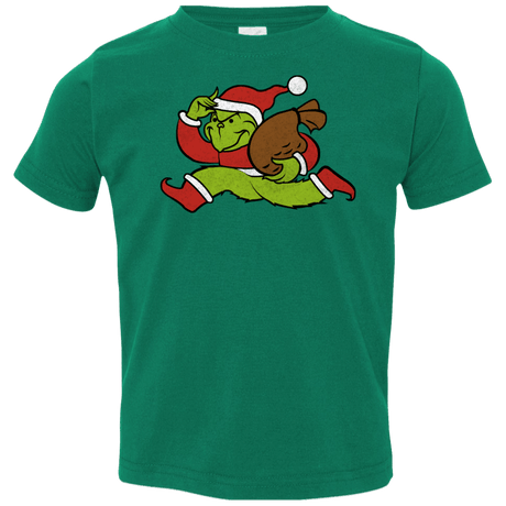 T-Shirts Kelly / 2T Monopoly Grinch Toddler Premium T-Shirt