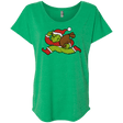 T-Shirts Envy / X-Small Monopoly Grinch Triblend Dolman Sleeve