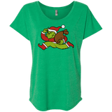 T-Shirts Envy / X-Small Monopoly Grinch Triblend Dolman Sleeve