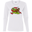 T-Shirts White / S Monopoly Grinch Women's Long Sleeve T-Shirt