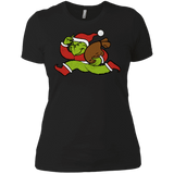 T-Shirts Black / X-Small Monopoly Grinch Women's Premium T-Shirt