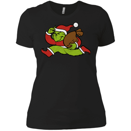 T-Shirts Black / X-Small Monopoly Grinch Women's Premium T-Shirt
