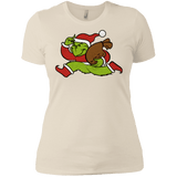T-Shirts Ivory/ / X-Small Monopoly Grinch Women's Premium T-Shirt